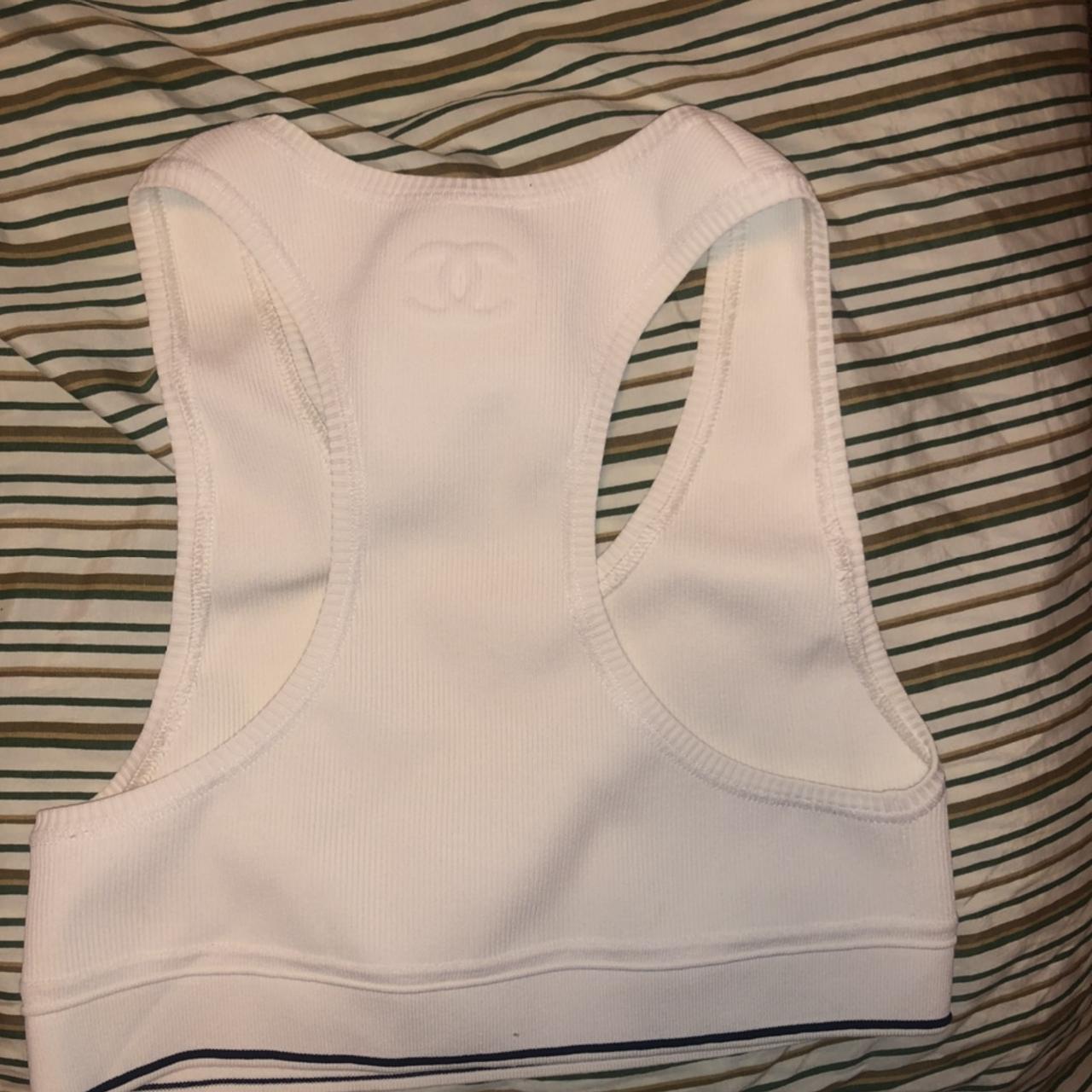 rare Chanel sports bra Depop