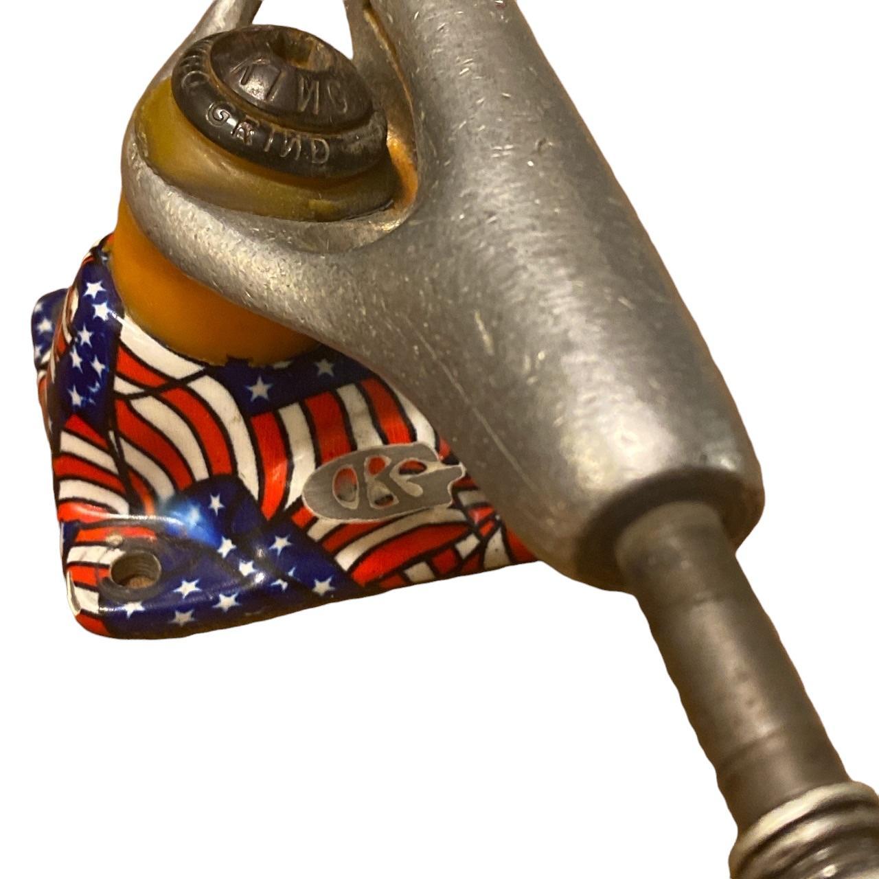 Grinders Red and Blue Skatesskateboardsscooters Depop