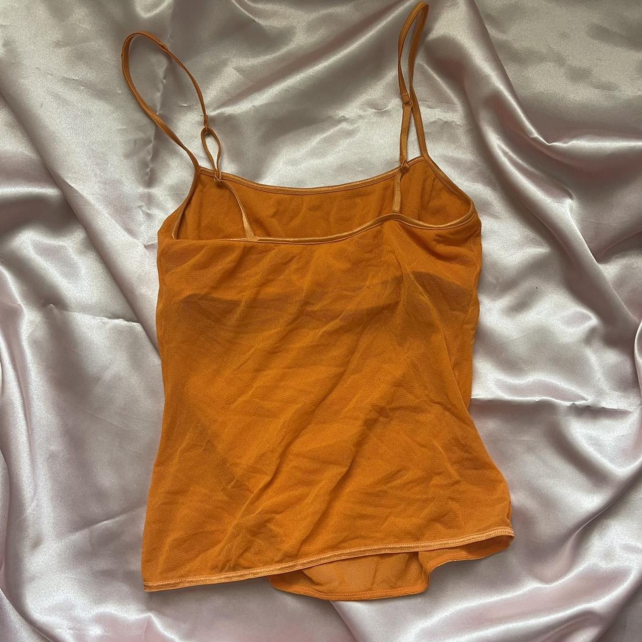 Women's Orange Vest | Depop