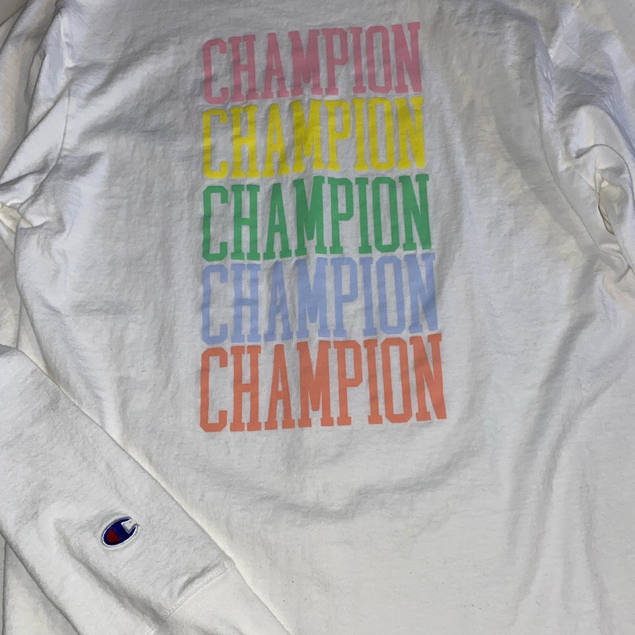 Champion Men's multi T-shirt | Depop