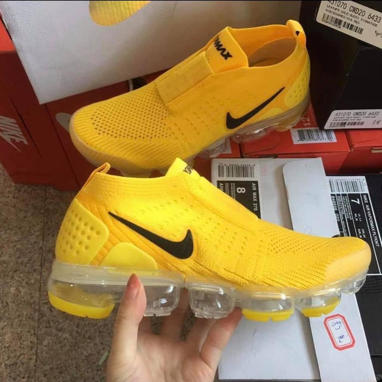 vapormax plus sunshine yellow