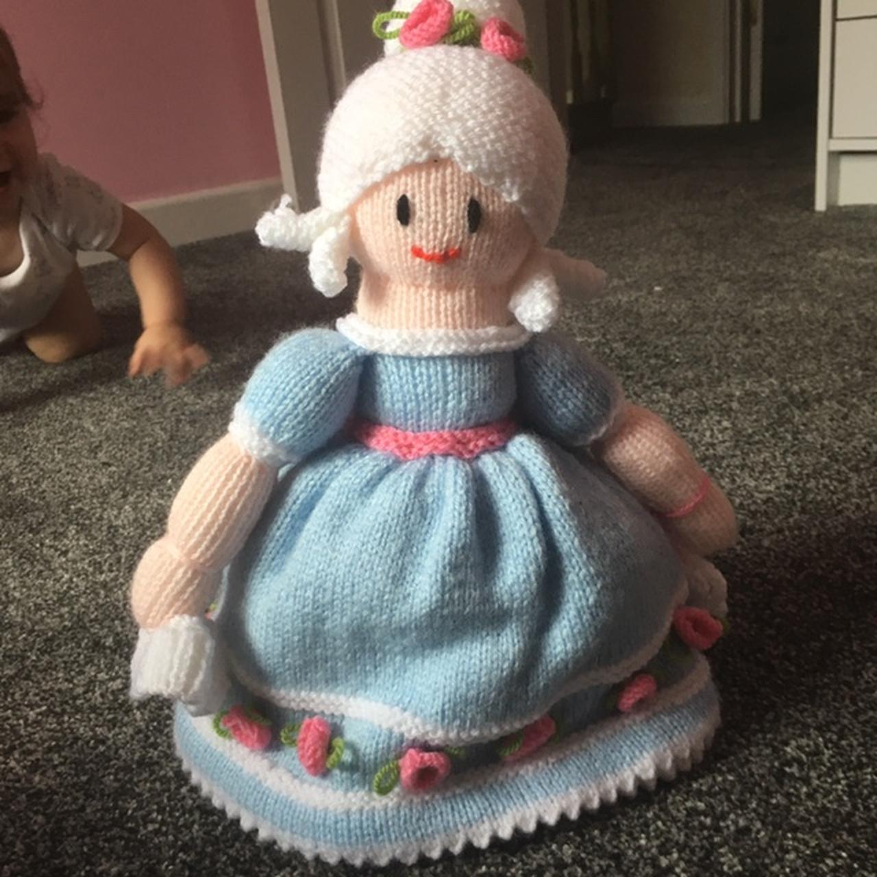 Handmade knitted upside down Cinderella Depop