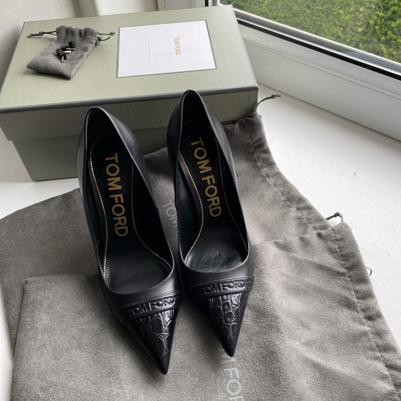 TOM FORD Leather Cap Toe 105 Shoes Size uk 5 RRP... - Depop