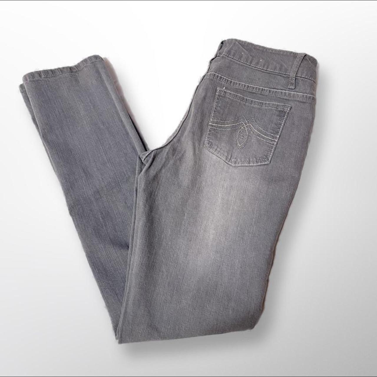 Grey skinny jeans Brand - So Labeled as - 7... - Depop