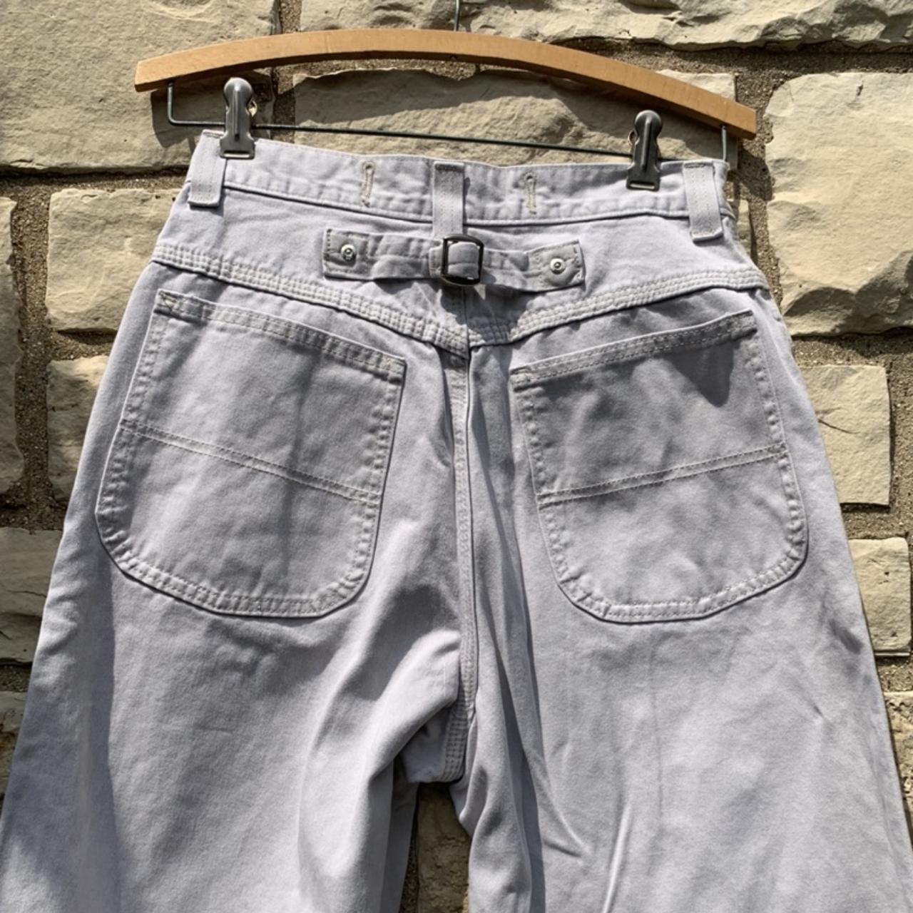 Vintage LEE riveted buckle back cinch waist jeans... Depop