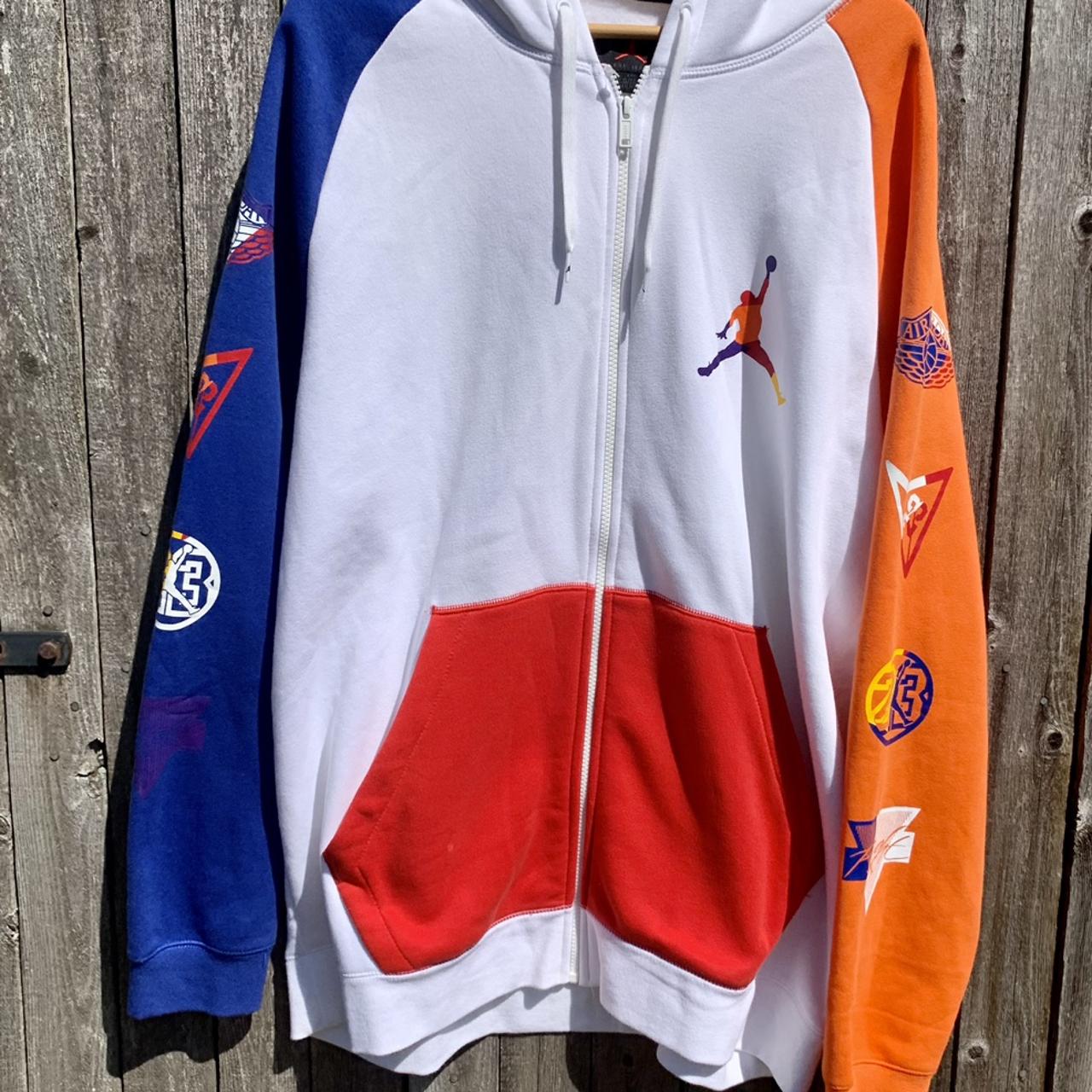 Jordan brand Jumpman zip up hoodie jacket Gently | Depop