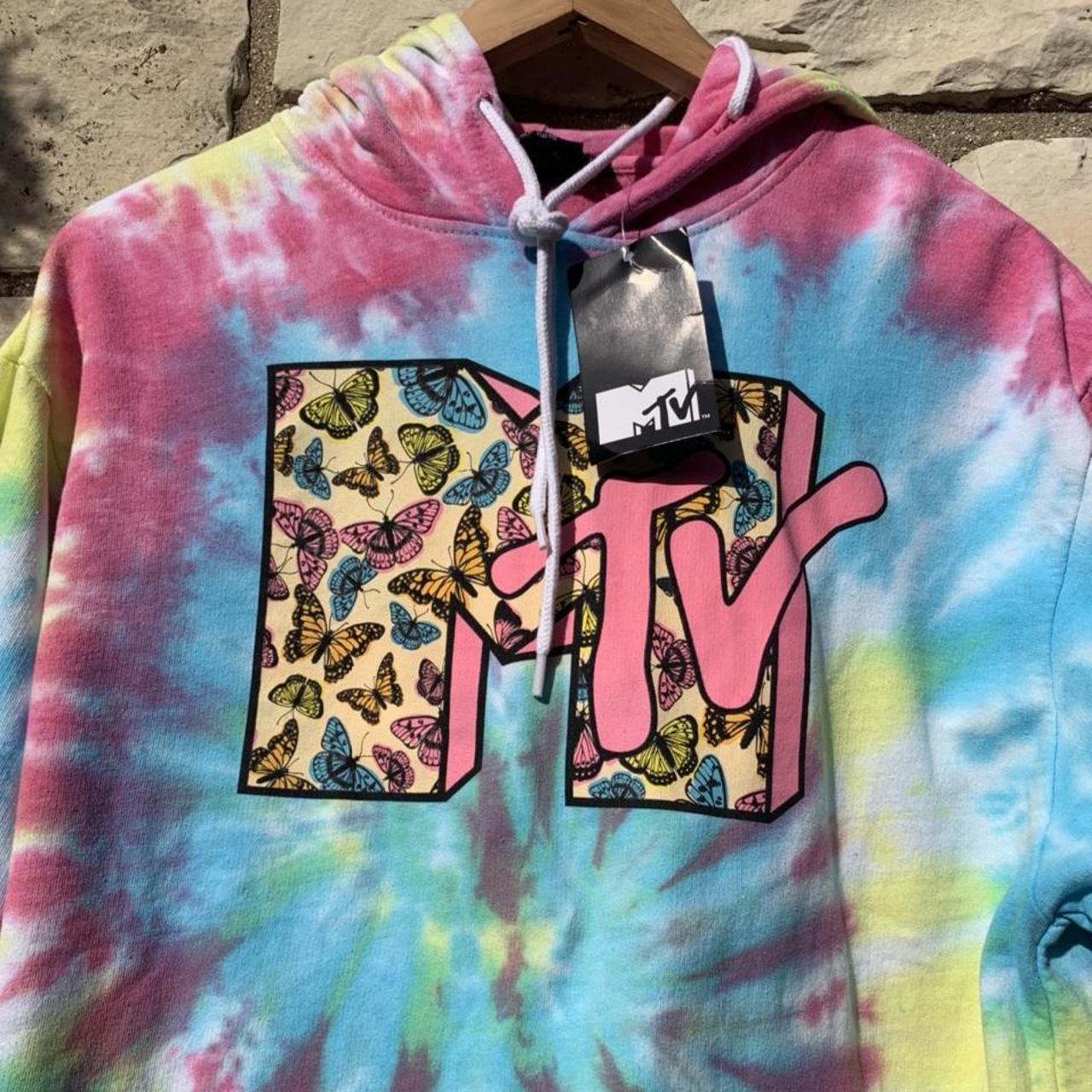 Mtv tie dye online hoodie