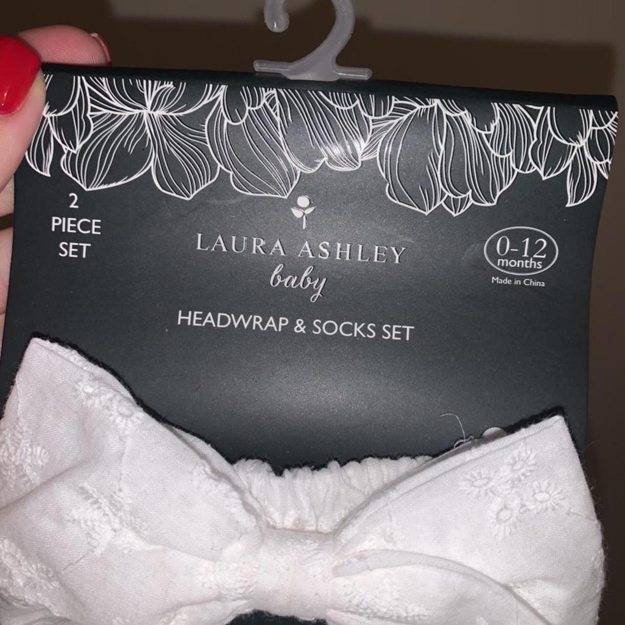 Laura Ashley baby Socks bow set Depop