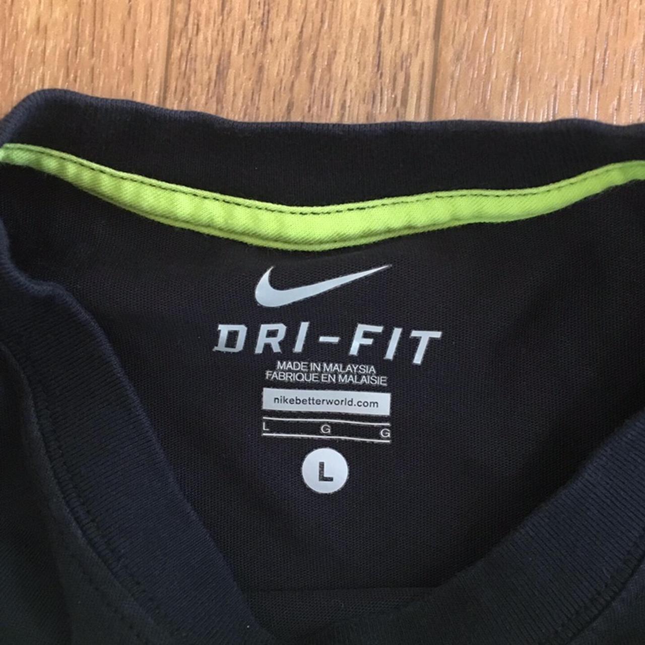 Tampa Bay Rays Nike Dri-Fit T-shirt Size: XL In - Depop