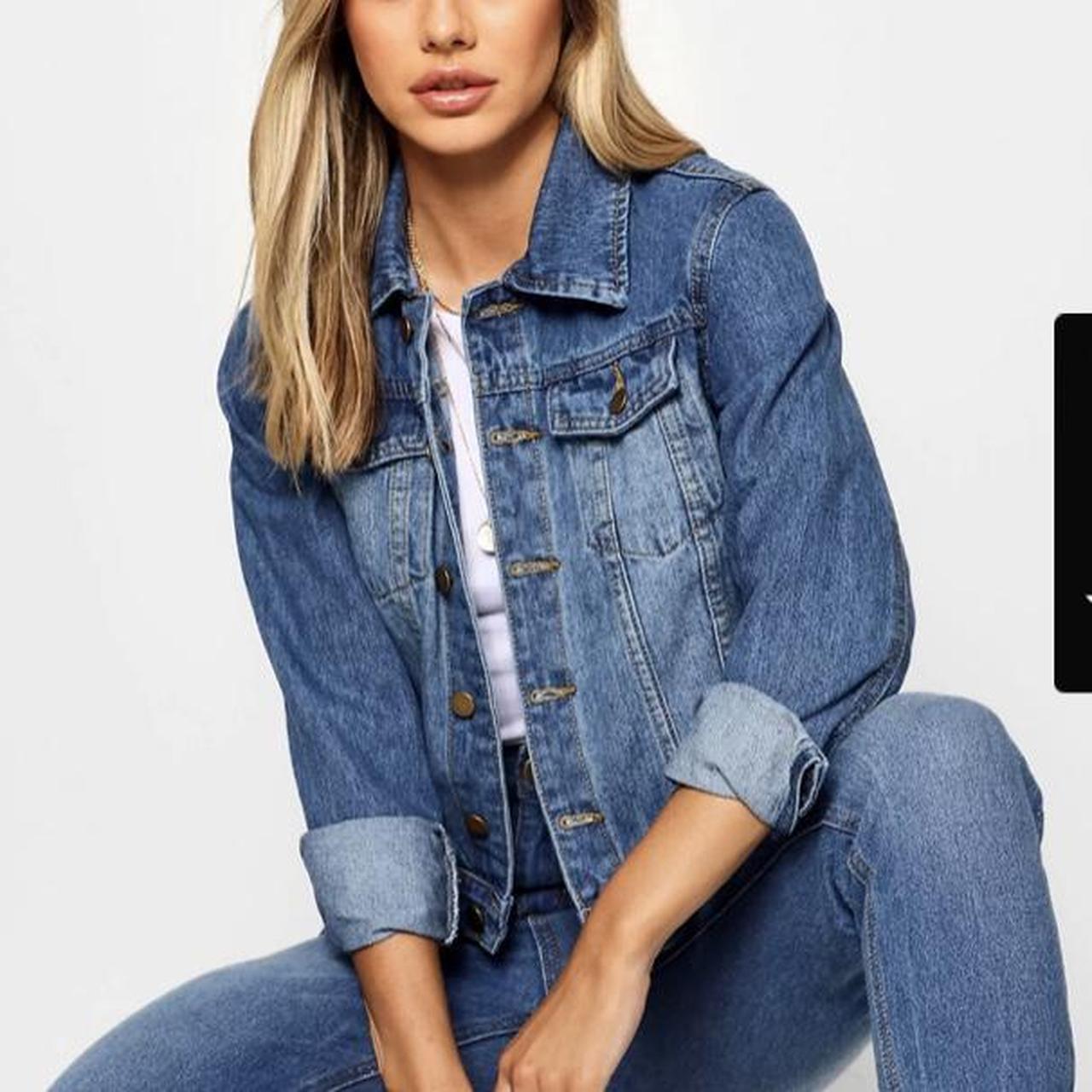 boohoo denim jacket
