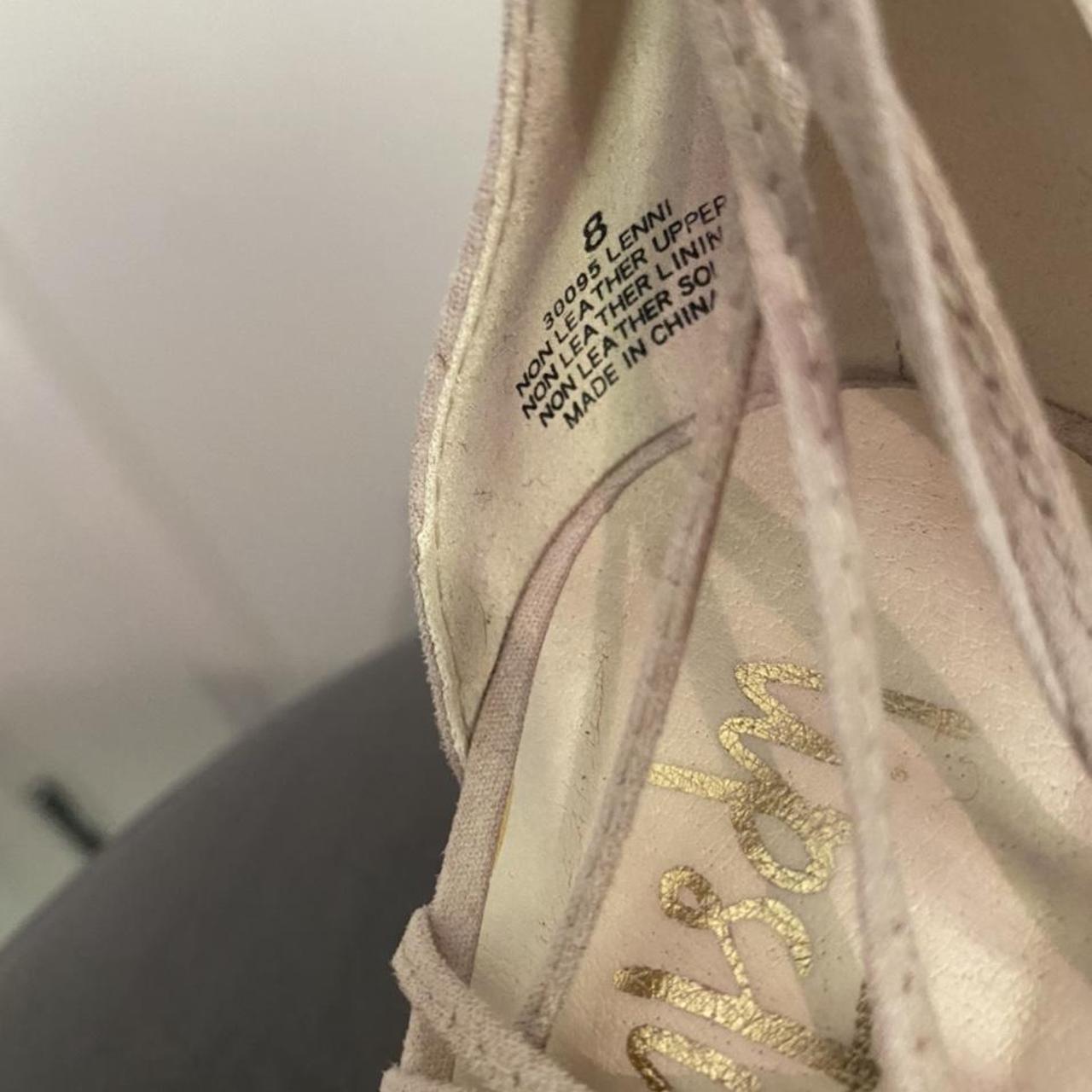 nude Lipstik lace up heels, super easy to wear and... Depop