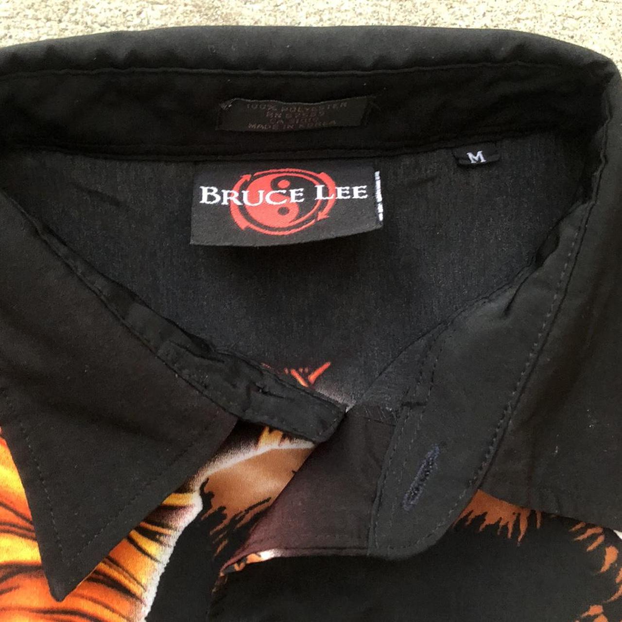 bruce lee button up shirt