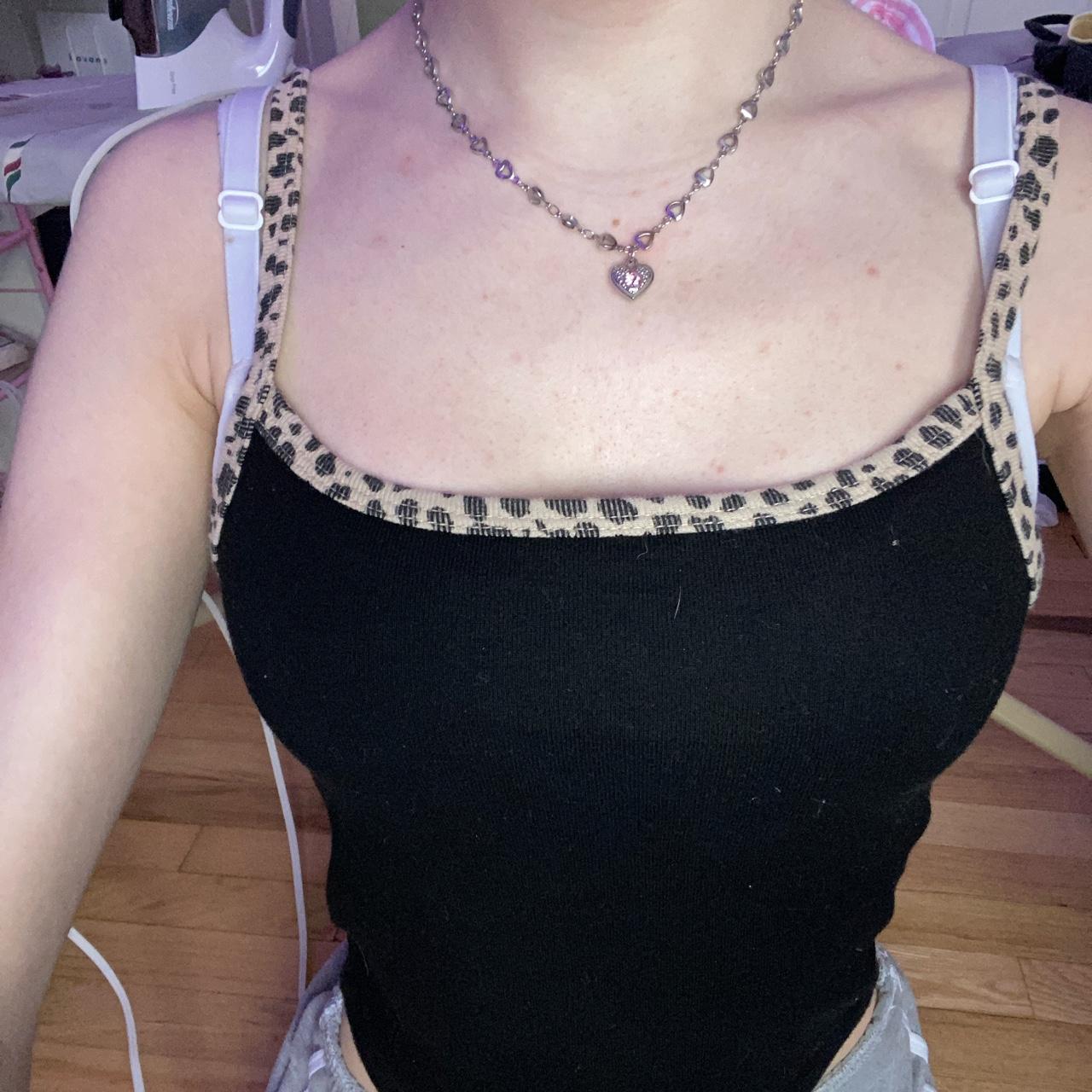 brandy melville cheetah print tank top🐆 - Depop