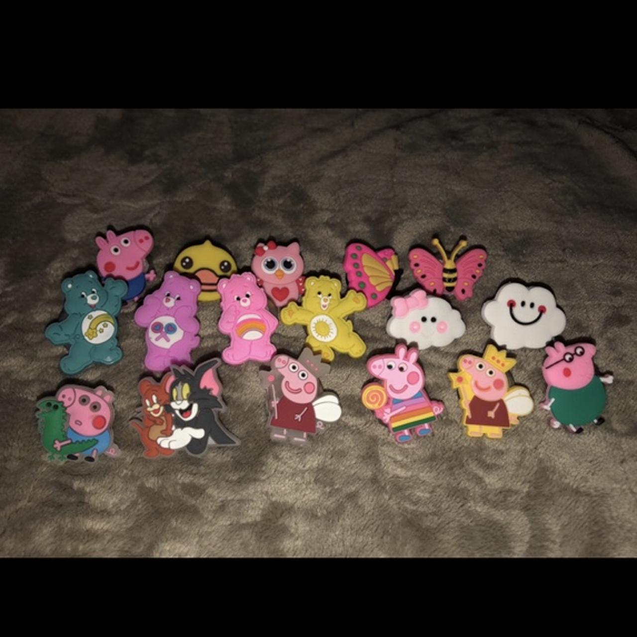 croc jibbitz that light up crocs charms croc... Depop