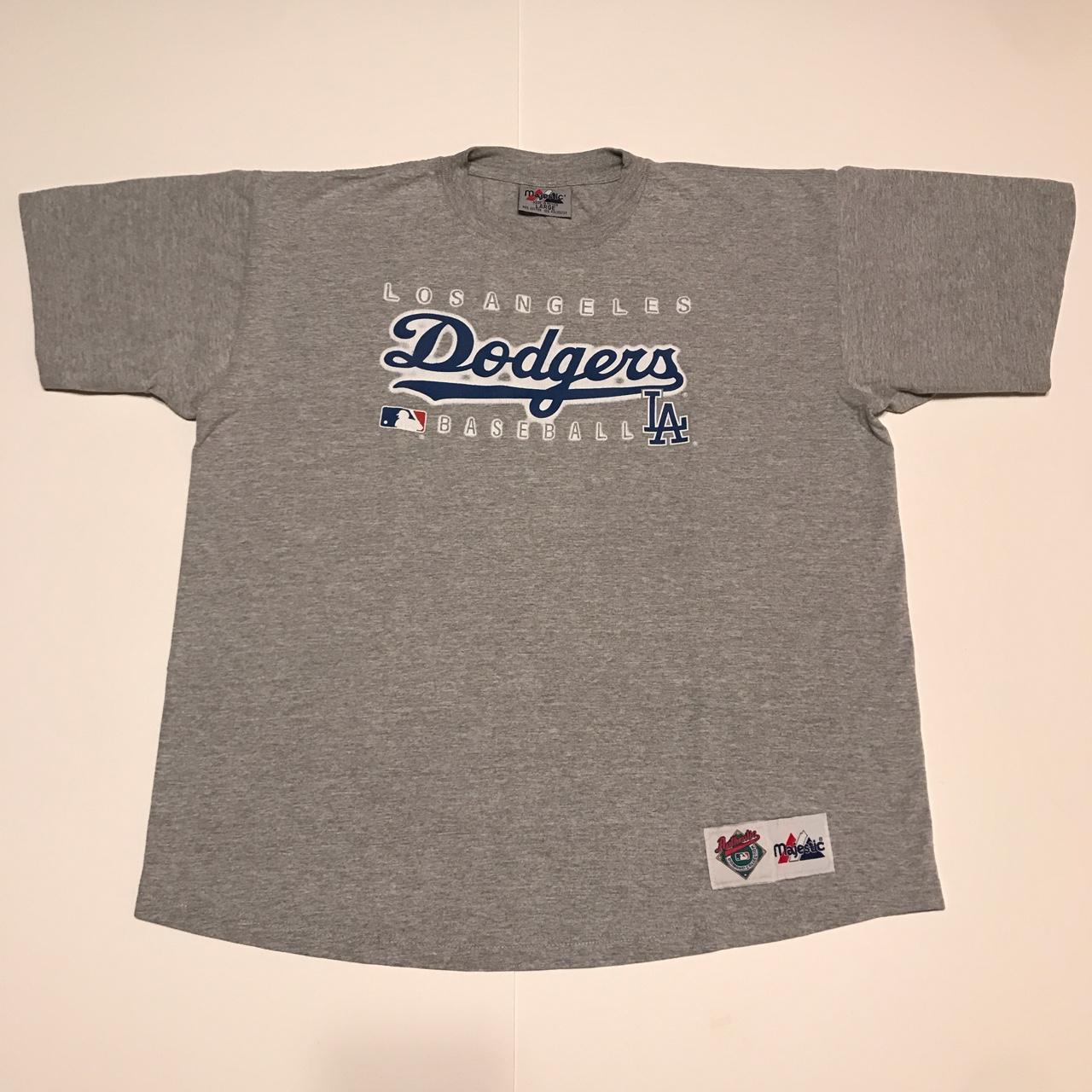 LA Dodgers Baseball Grey T-Shirt