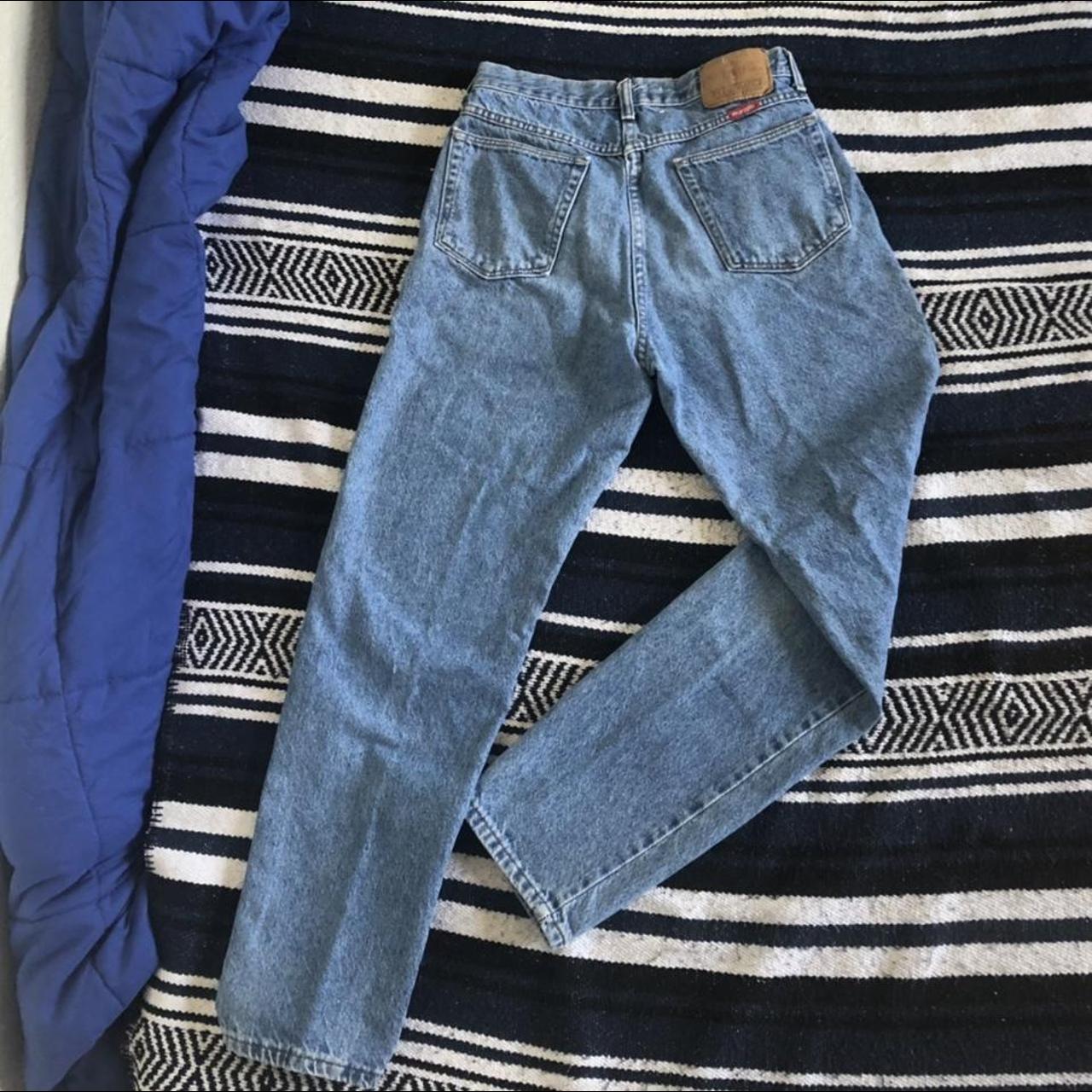 30x31 Vintage 1980’s Wrangler lightwash jeans tagged... - Depop