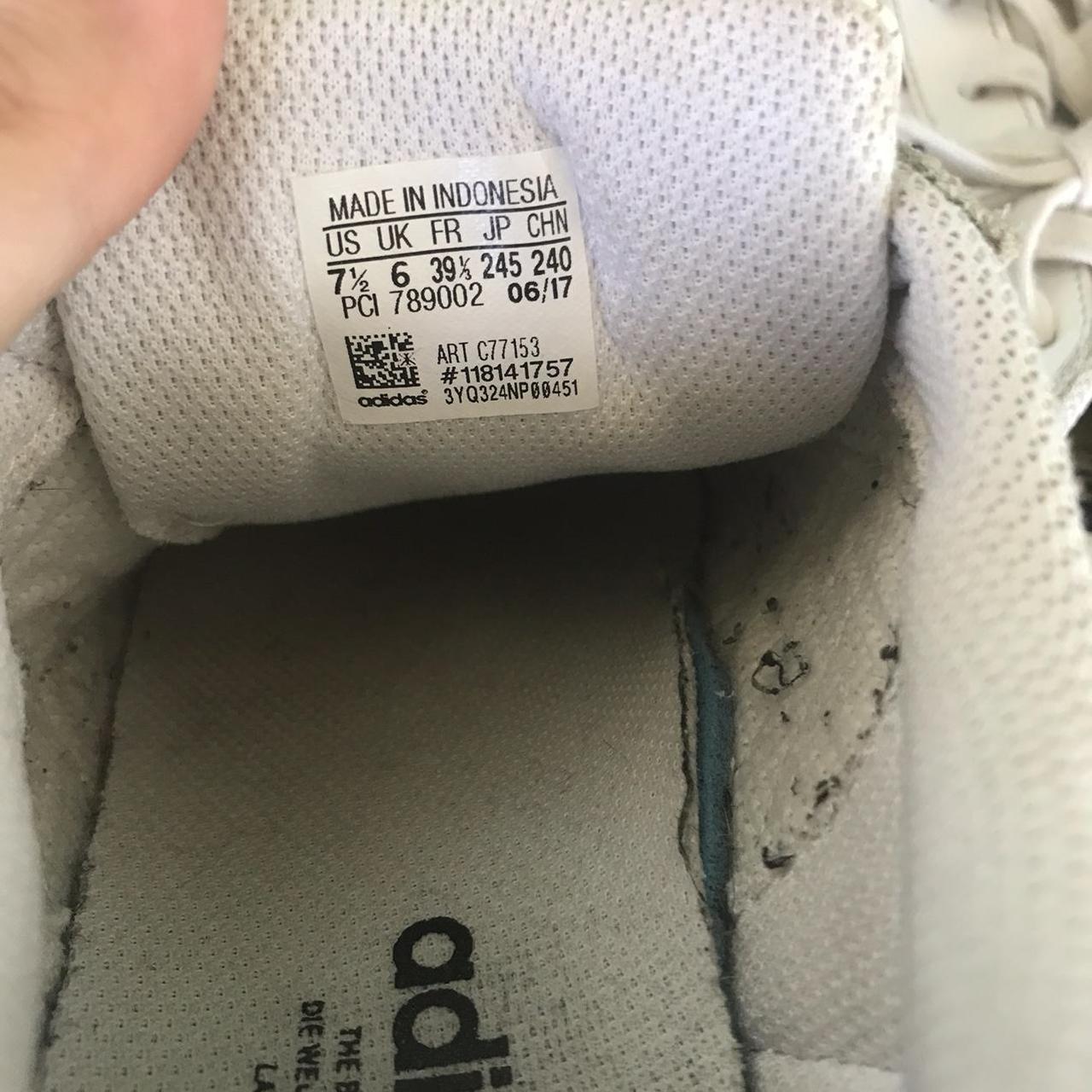 Black and white Adidas shell toe superstars Size 7... Depop