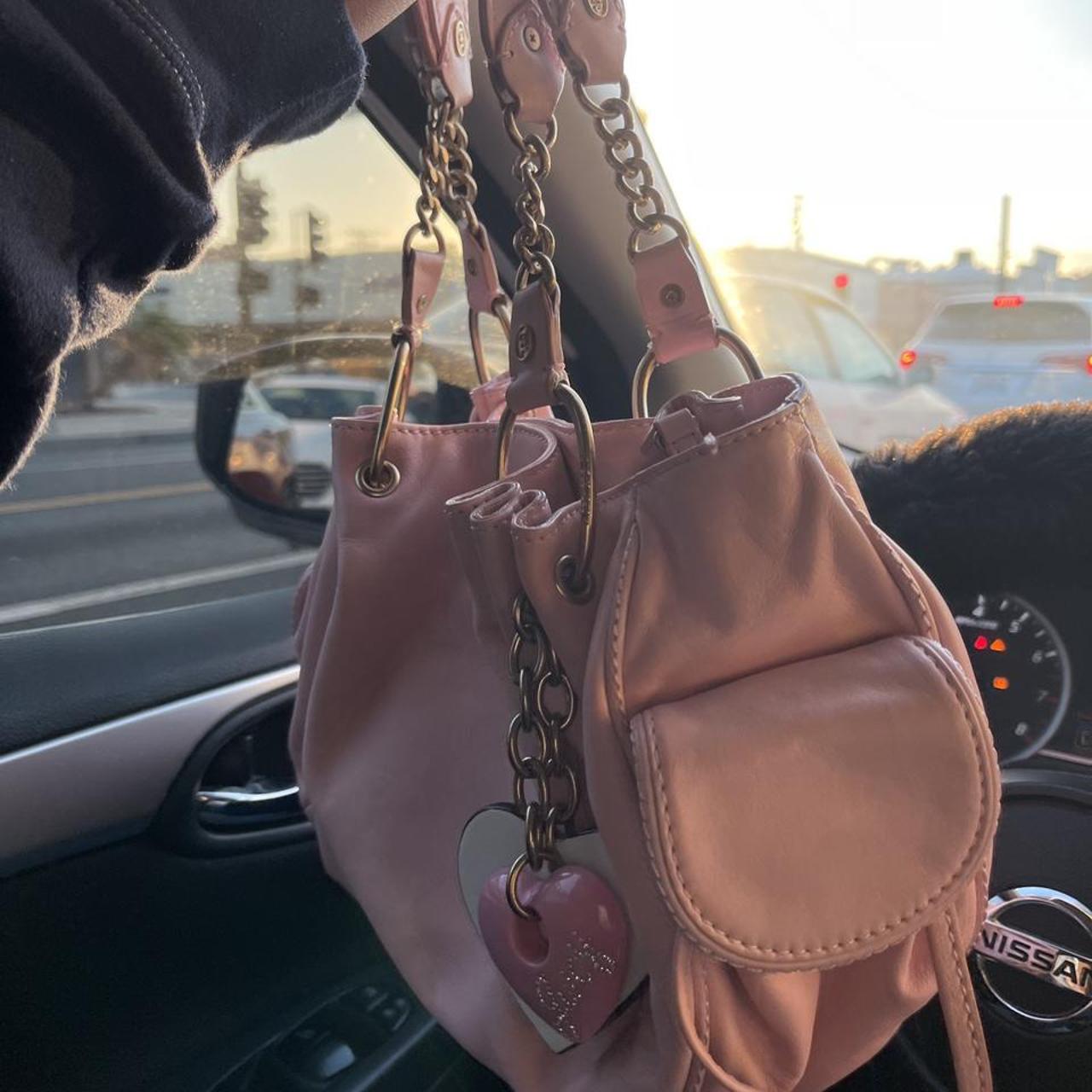 baby pink juicy couture bag in good condition ,... Depop