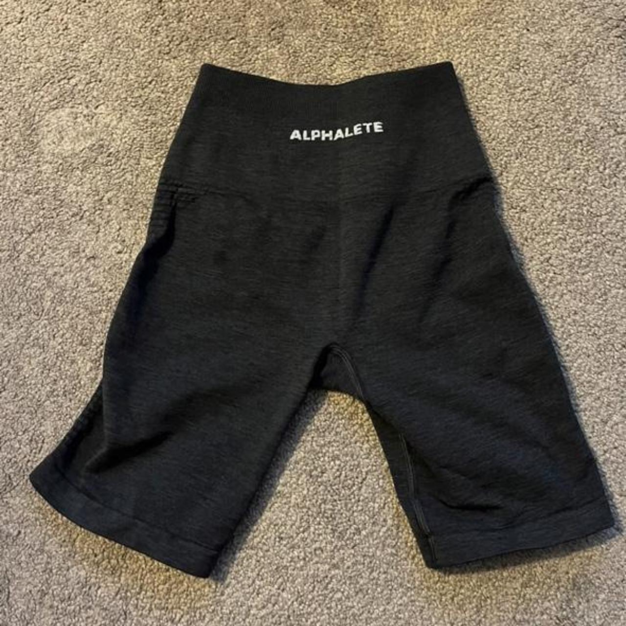 alphalete shorts, 10/10 condition, - worn once, - size