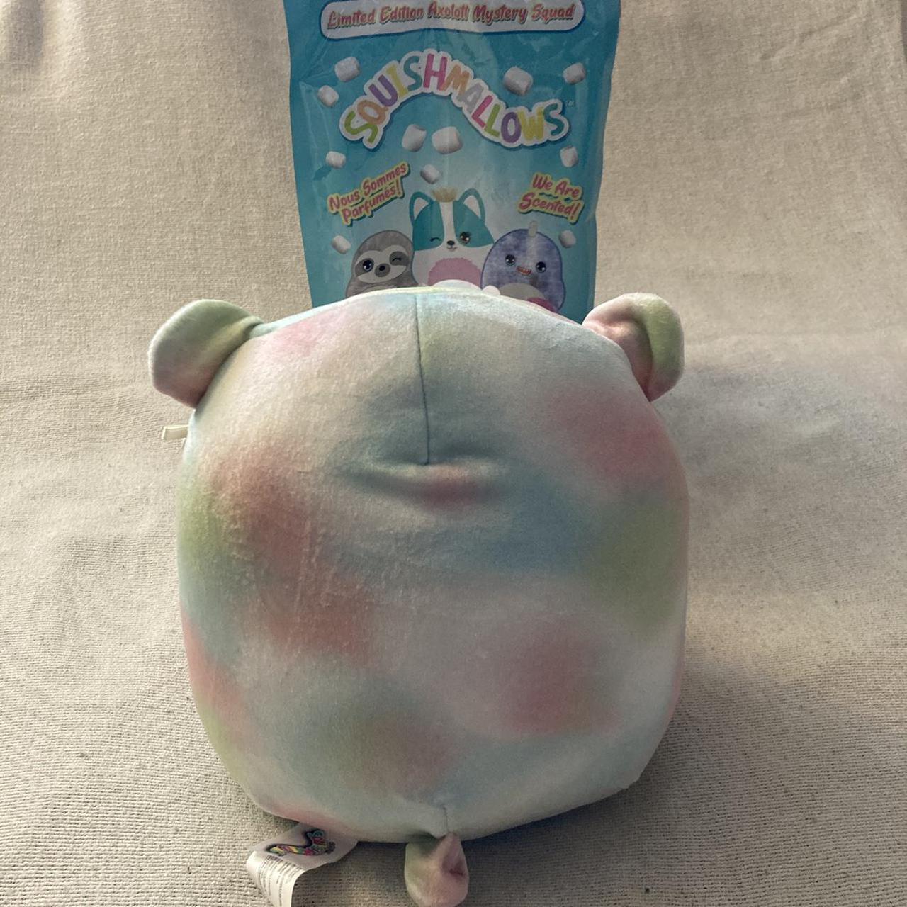 8” Scented Mystery Squishmallow Tie dye bear that... - Depop