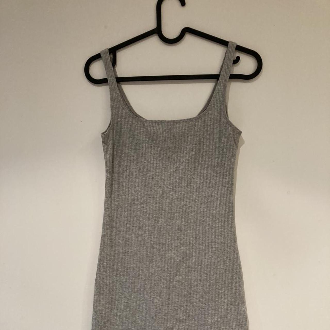 H&M Women's Grey Dress | Depop