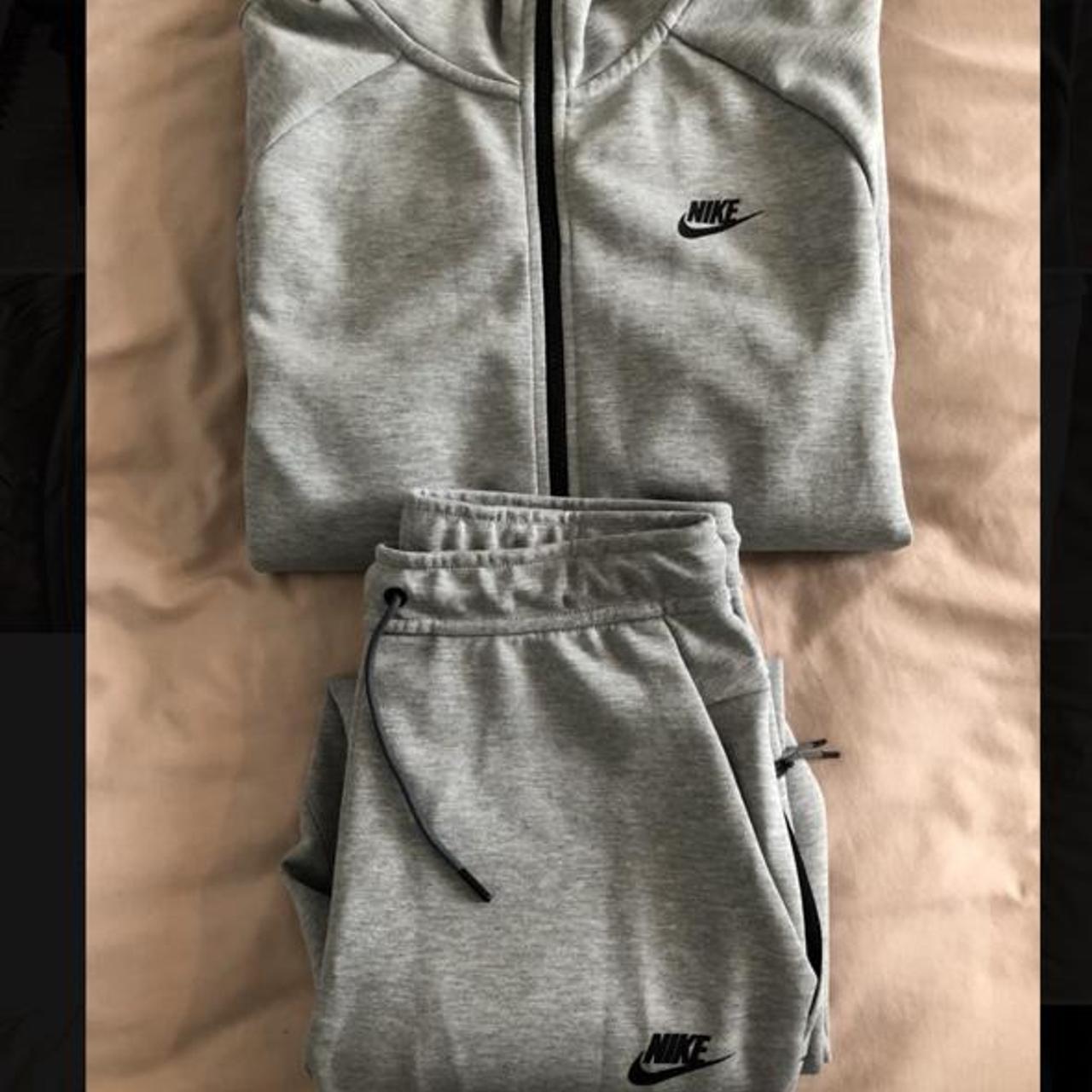 Nike sportswear tech fleece bottoms / tracksuit... - Depop