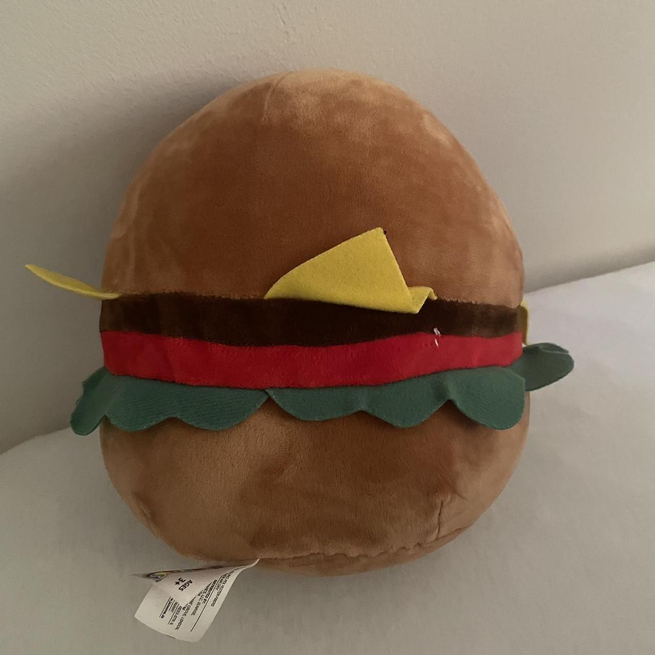 carl cheeseburger squishmallow