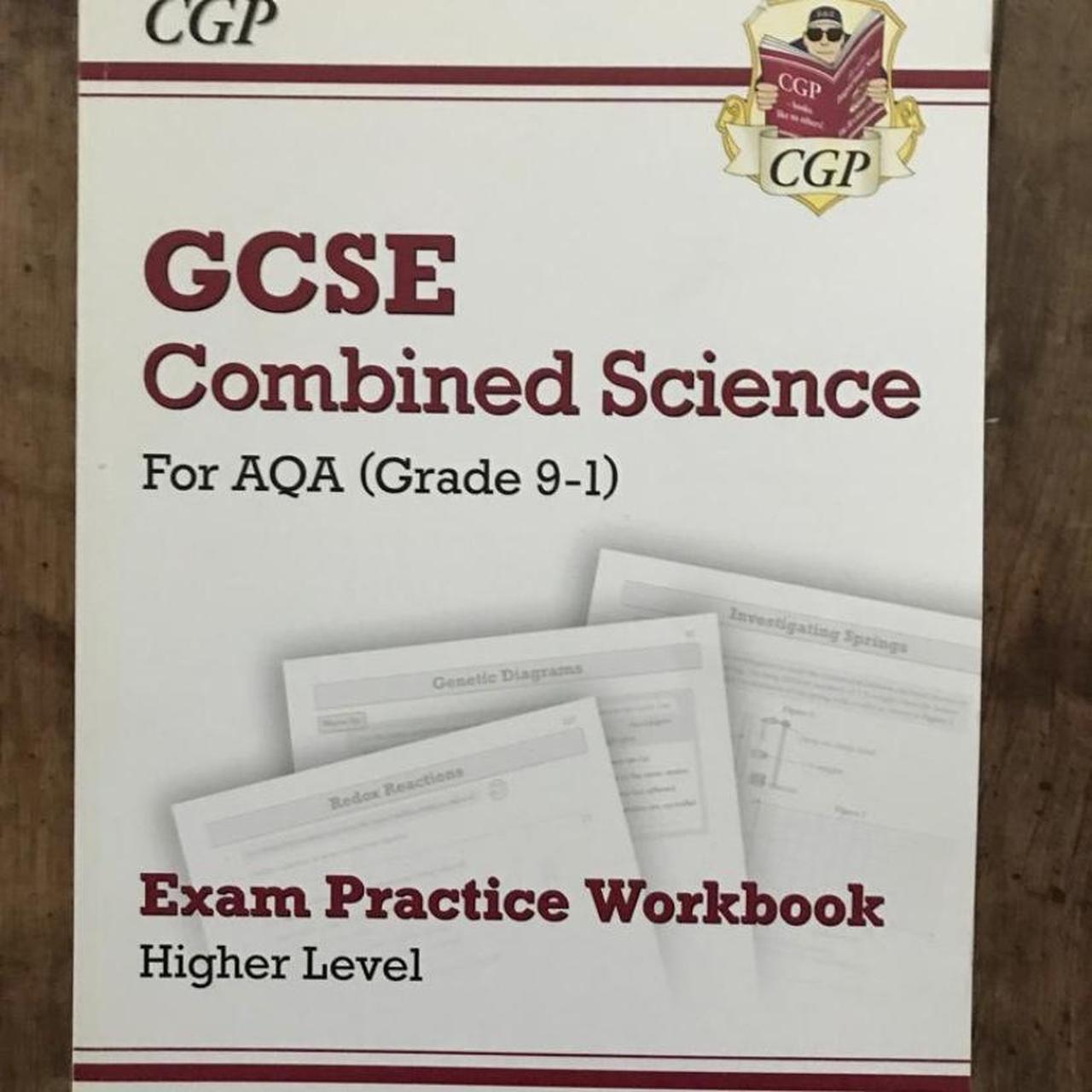 Gcse Combined Science Revision Guide And Workbook,... - Depop