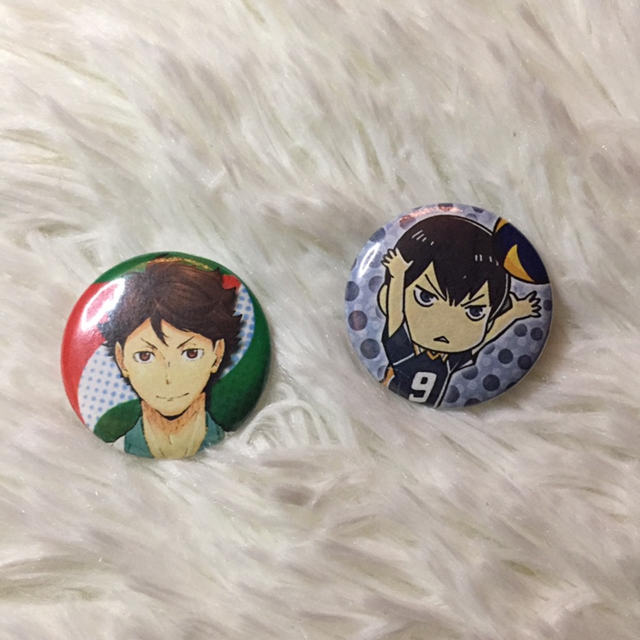 Anime Manga My Hero Academia & Haikyuu Badge Tin Button Pins, 2  Sizes--Lot of 7 | eBay