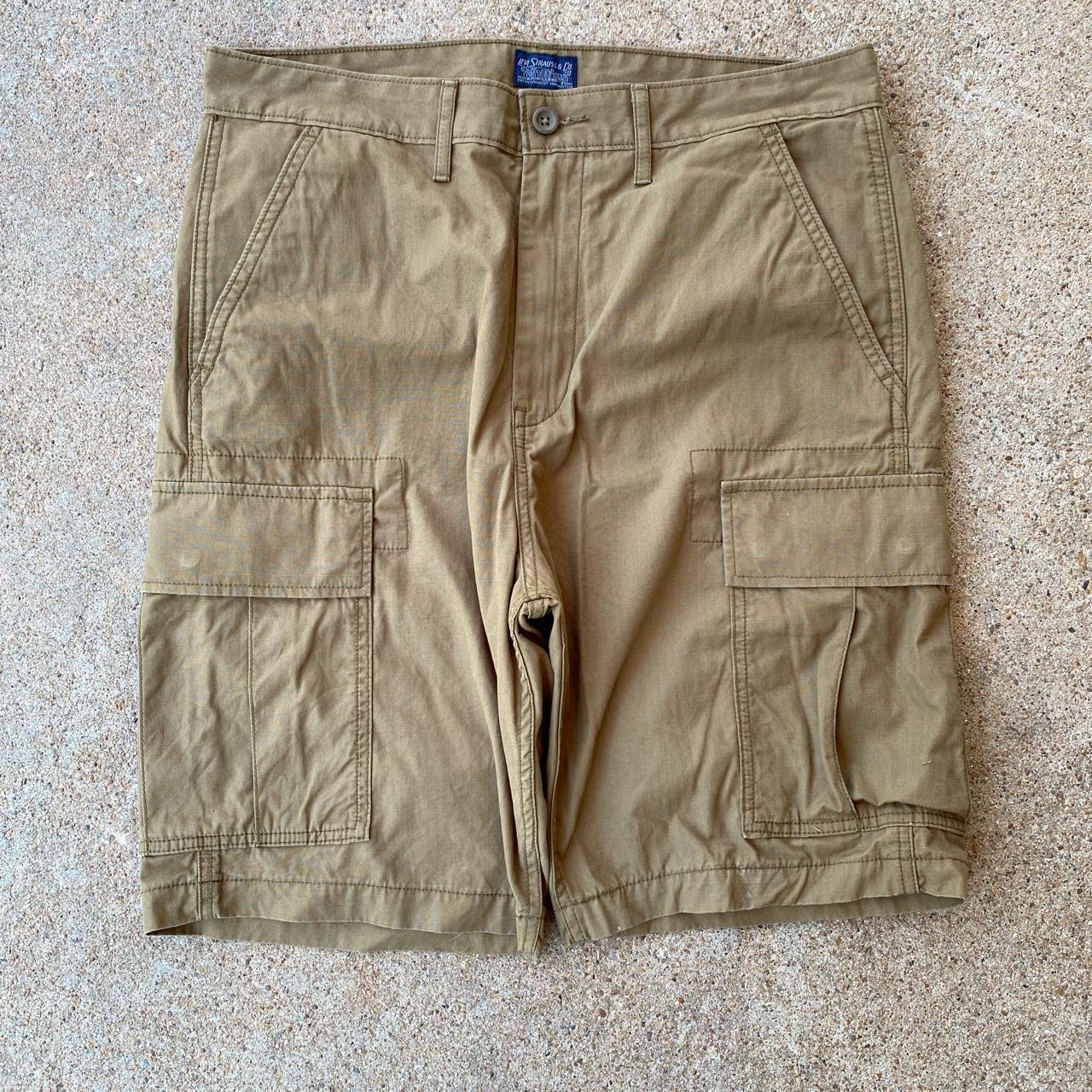 Y2k Levi’s Army Cargo Shorts Iconic Army Levi’s - Depop