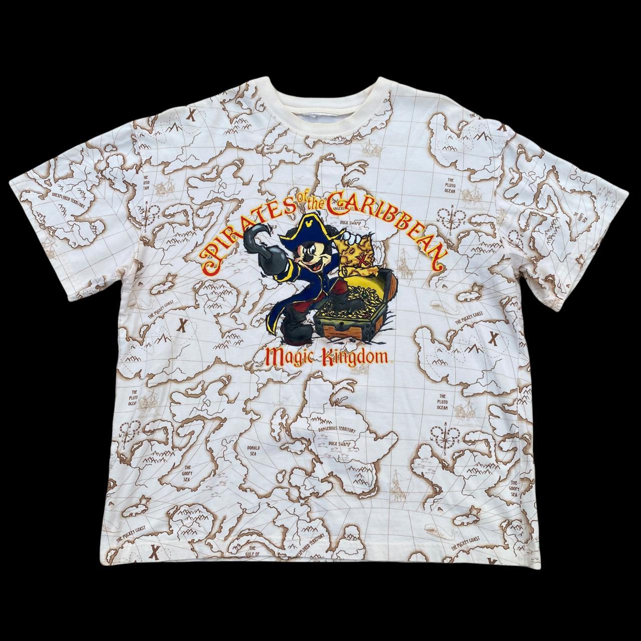 Pirates of the Caribbean Mickey Donald Goofy pirates Disney shirt