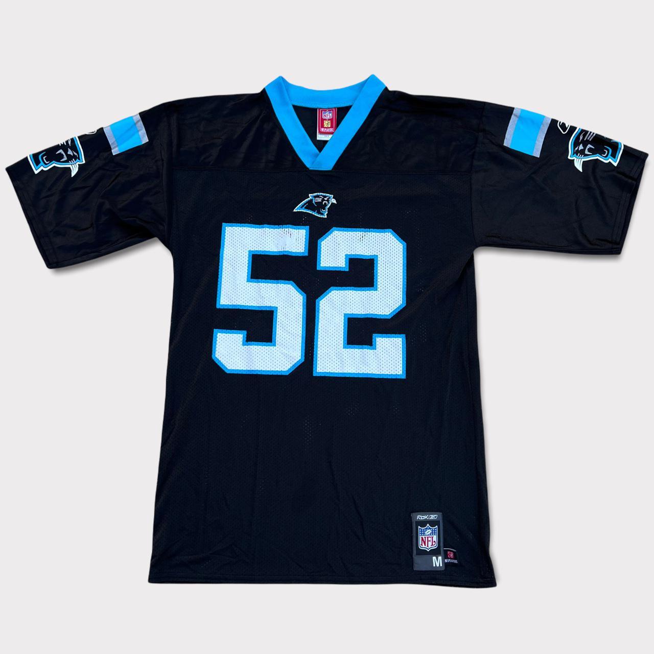 Beason Carolina Panthers Beason 52 Black Blue Jersey Mens NFL