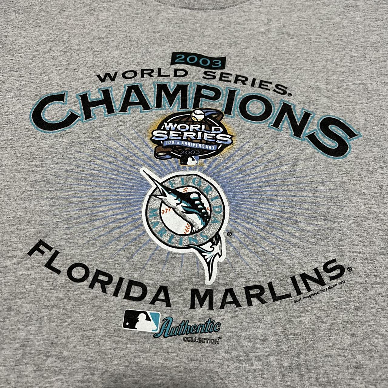 Florida Marlins Vintage 2003 World Series Champions - Depop
