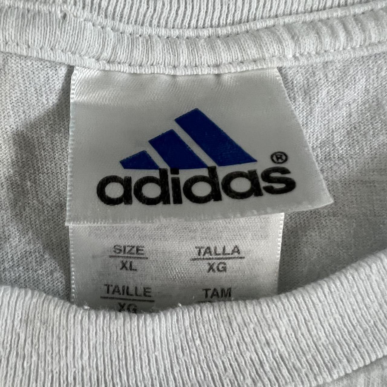 Adidas Men's White T-shirt | Depop