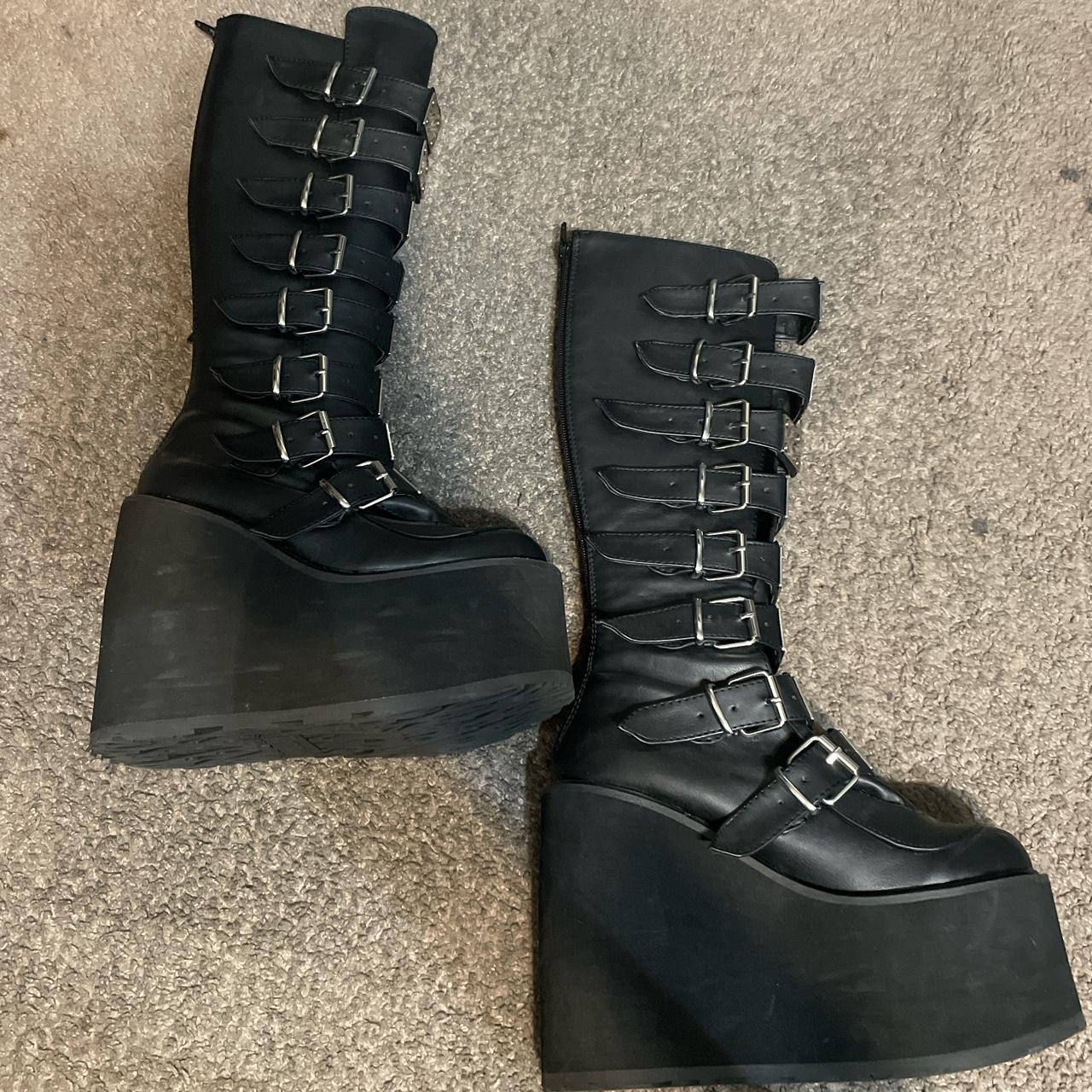 Product Image 2 - Demonia platform boots. Size 8.