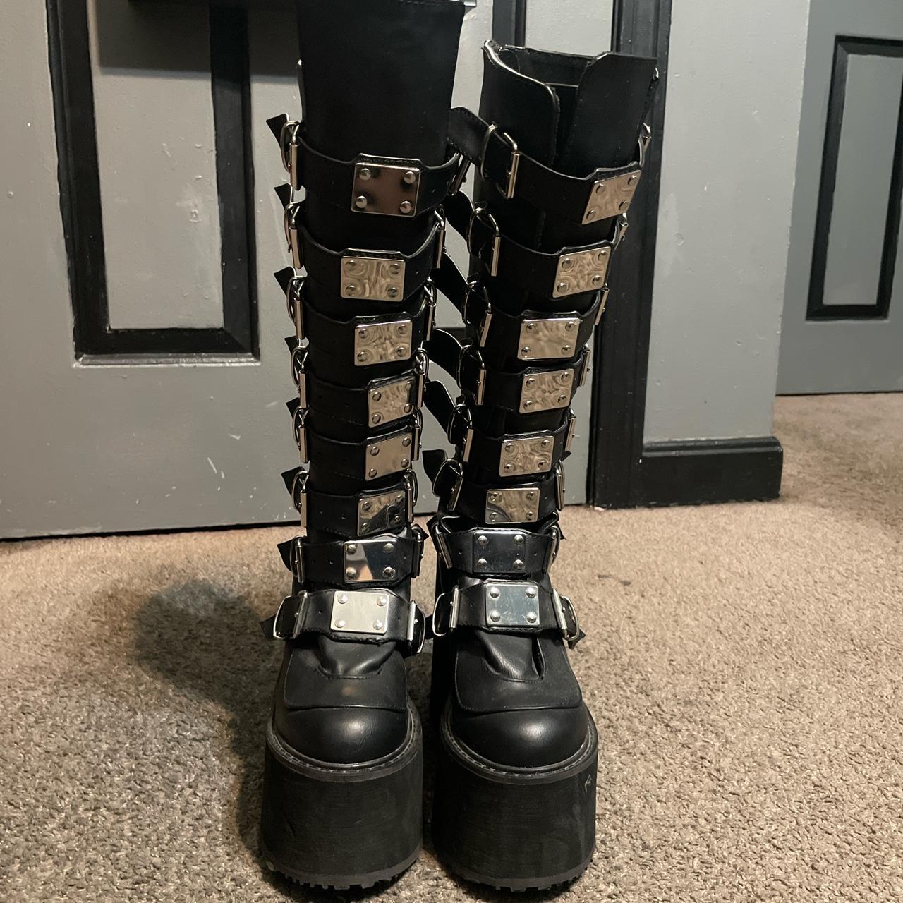 Product Image 3 - Demonia platform boots. Size 8.