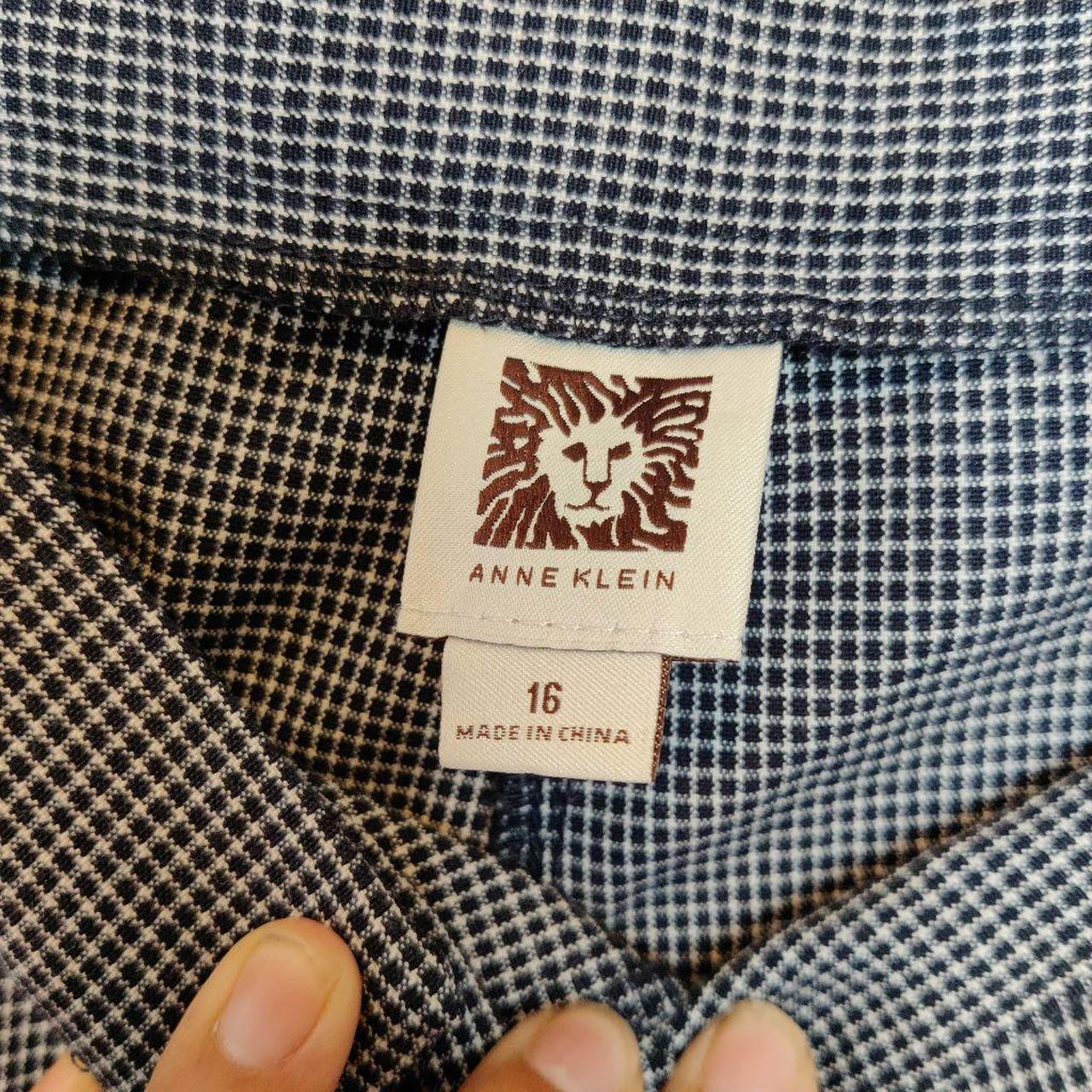 Product Image 3 - Anne Klein
Microplaid
Blue
White
Size 16