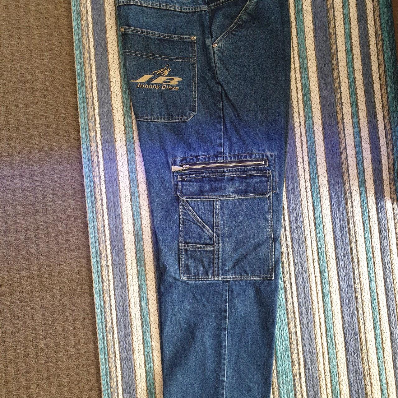 Jeff Hamilton JH NBA Patches Black Jeans Denim Pants - Depop