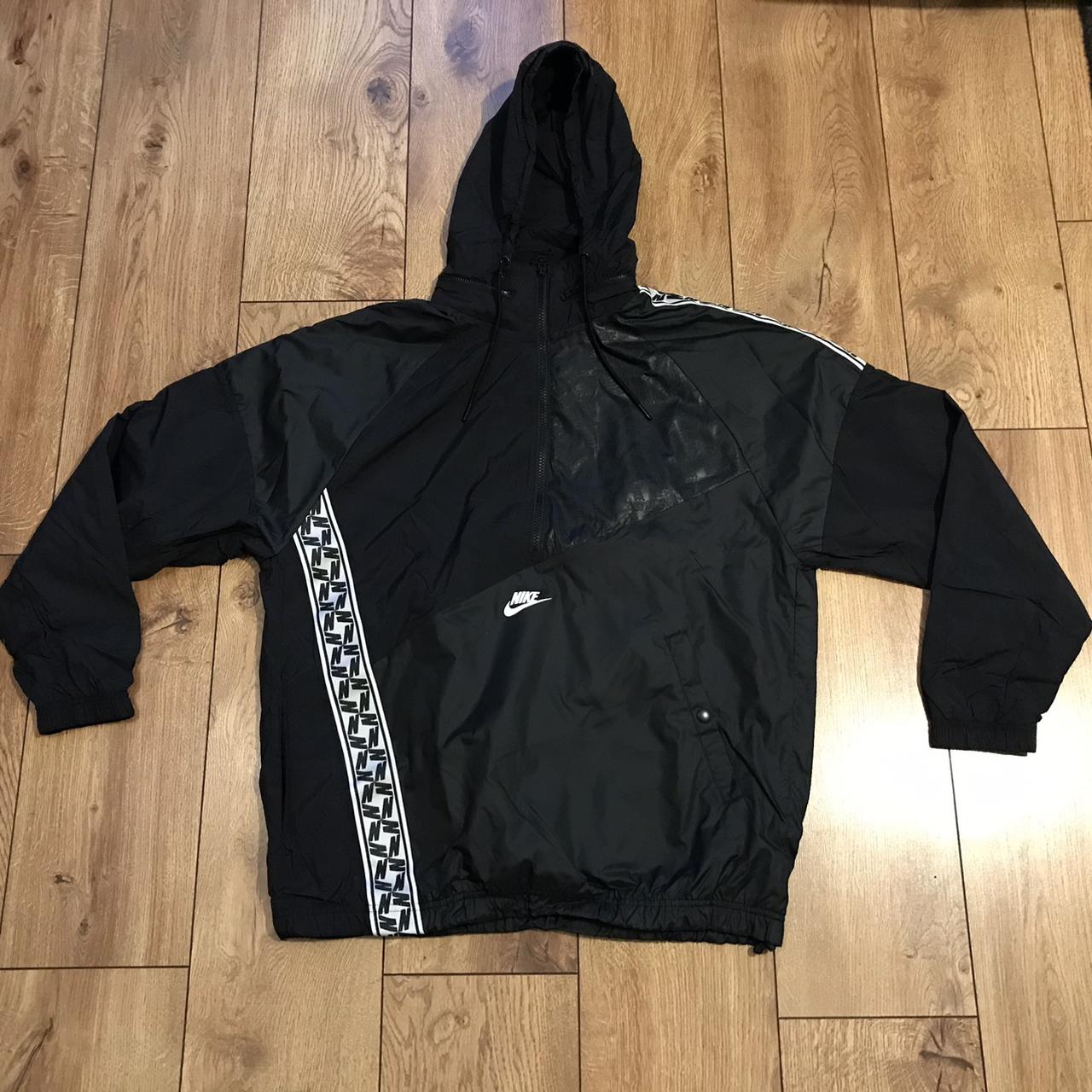 Nike nsw taped hot sale woven anorak jacket