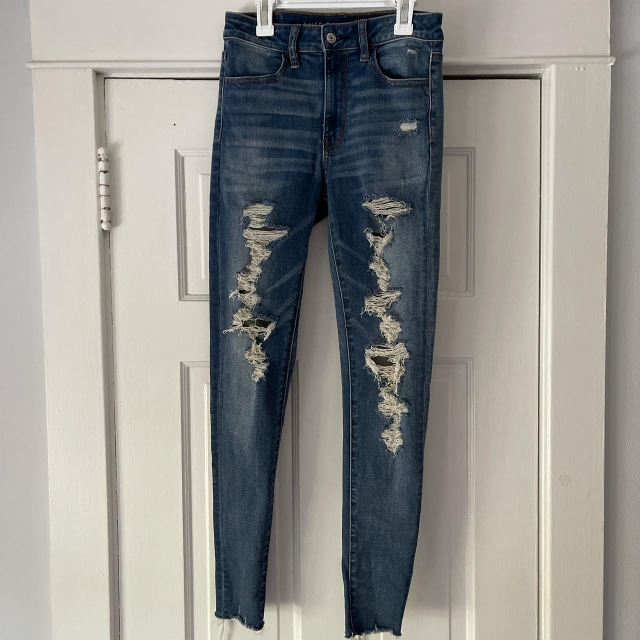American Eagle Super Hi-Rise Jegging - Depop
