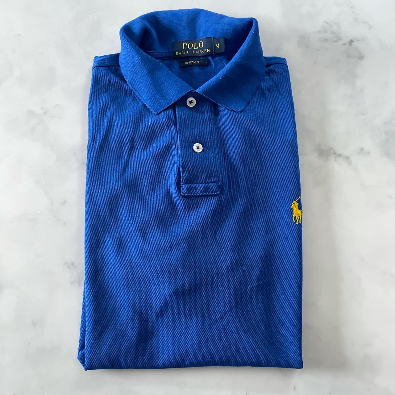 Classic Ralph Lauren polo shirt with short sleeves... - Depop