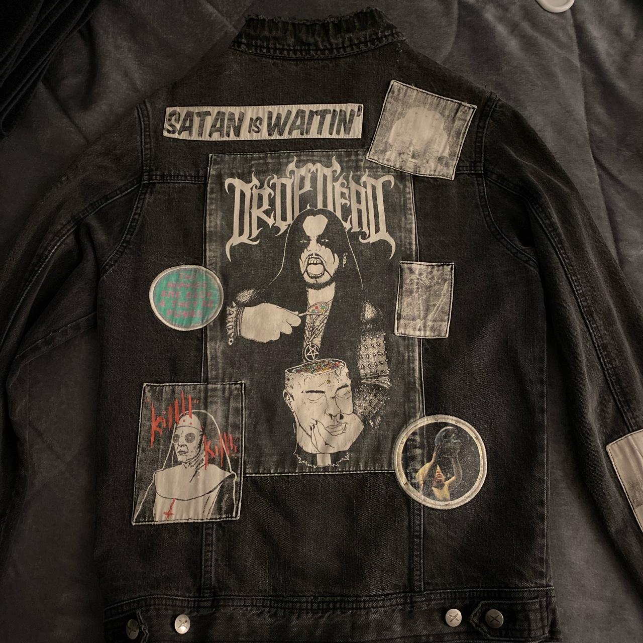 Dropdead denim jacket that is rare and very... - Depop