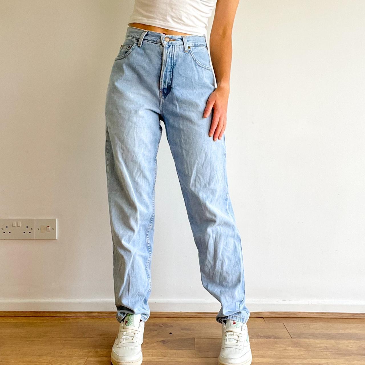 Awesome baggy vintage Eddie Bauer jeans. High... - Depop