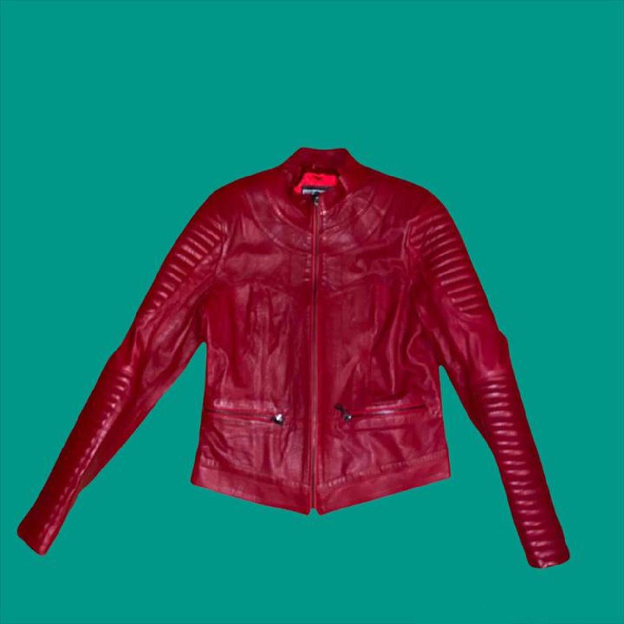 bludeise leather jacket