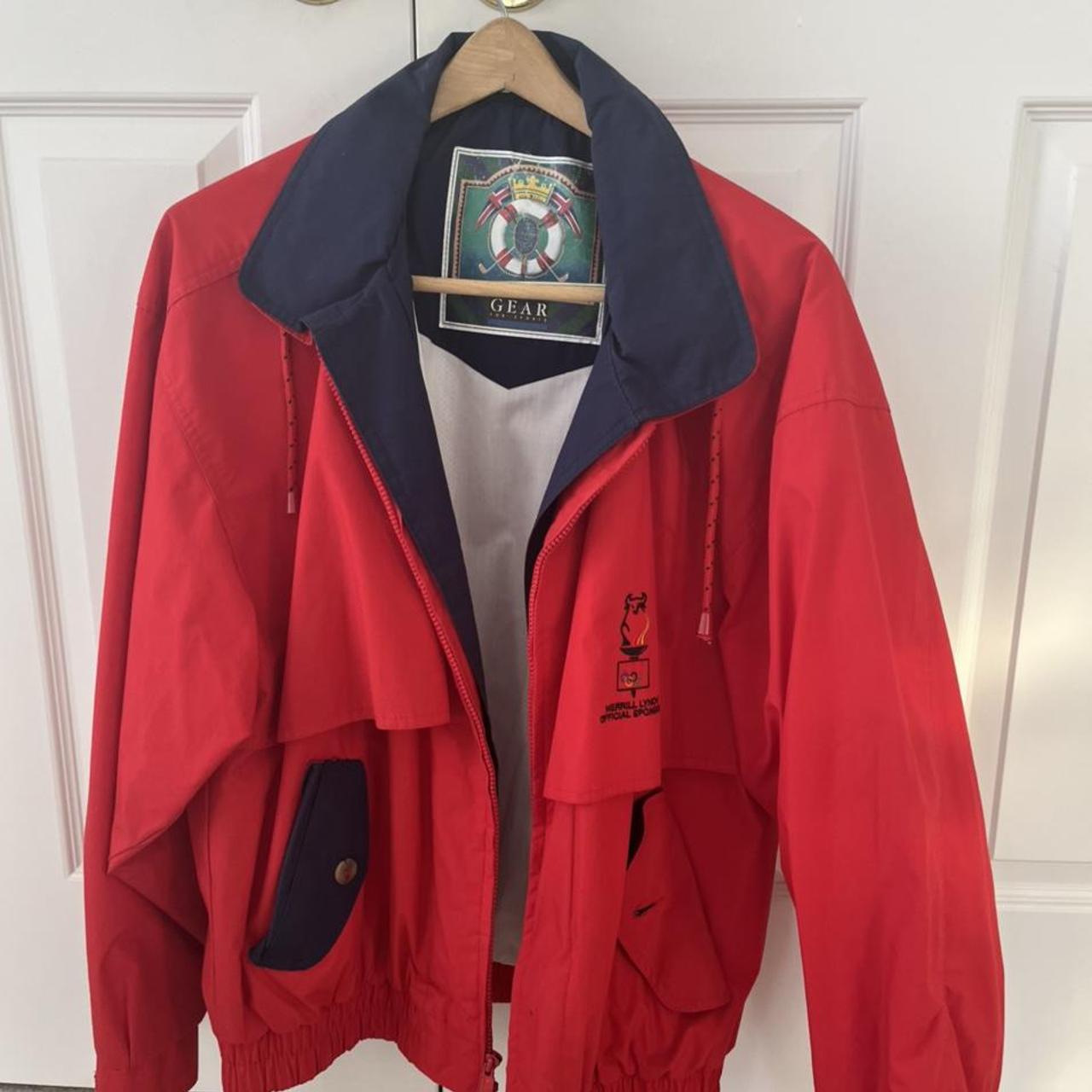 Vintage sailing jacket, dope collar and sick Depop