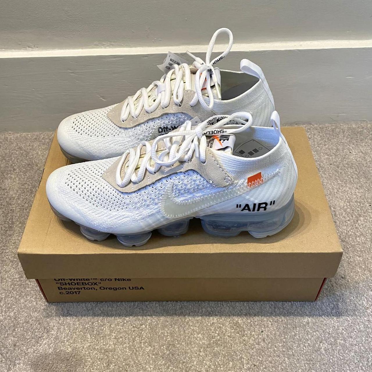 vapormax ow white