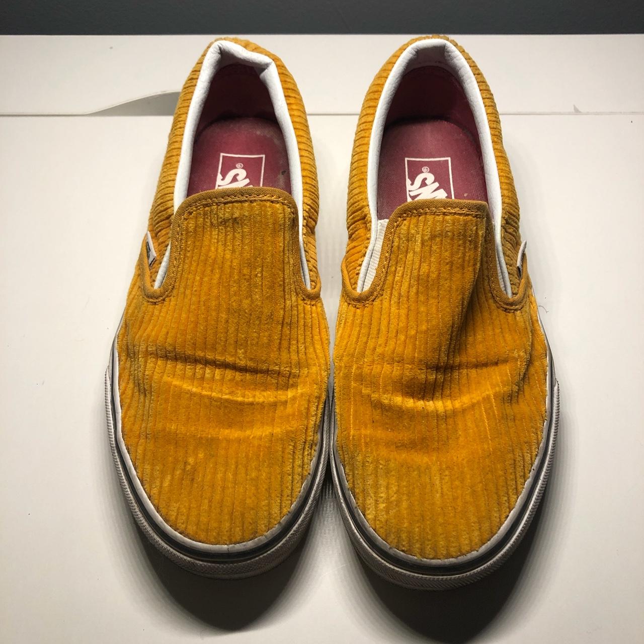 orange velvet vans