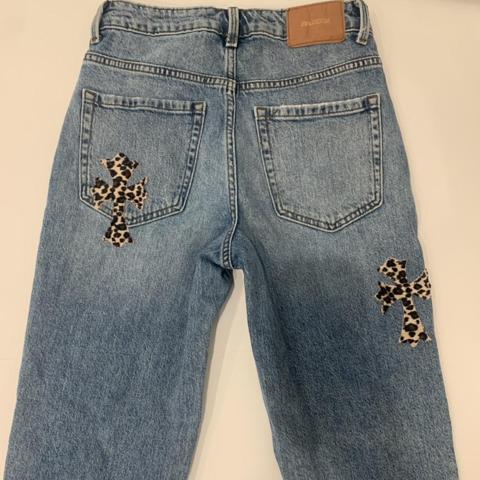 ON HOLD Authentic Chrome Hearts jeans From the - Depop