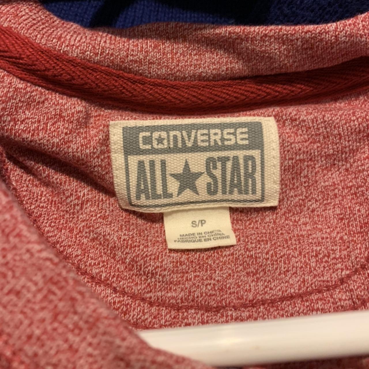 Converse Men's Pink and Red Jumper (4)