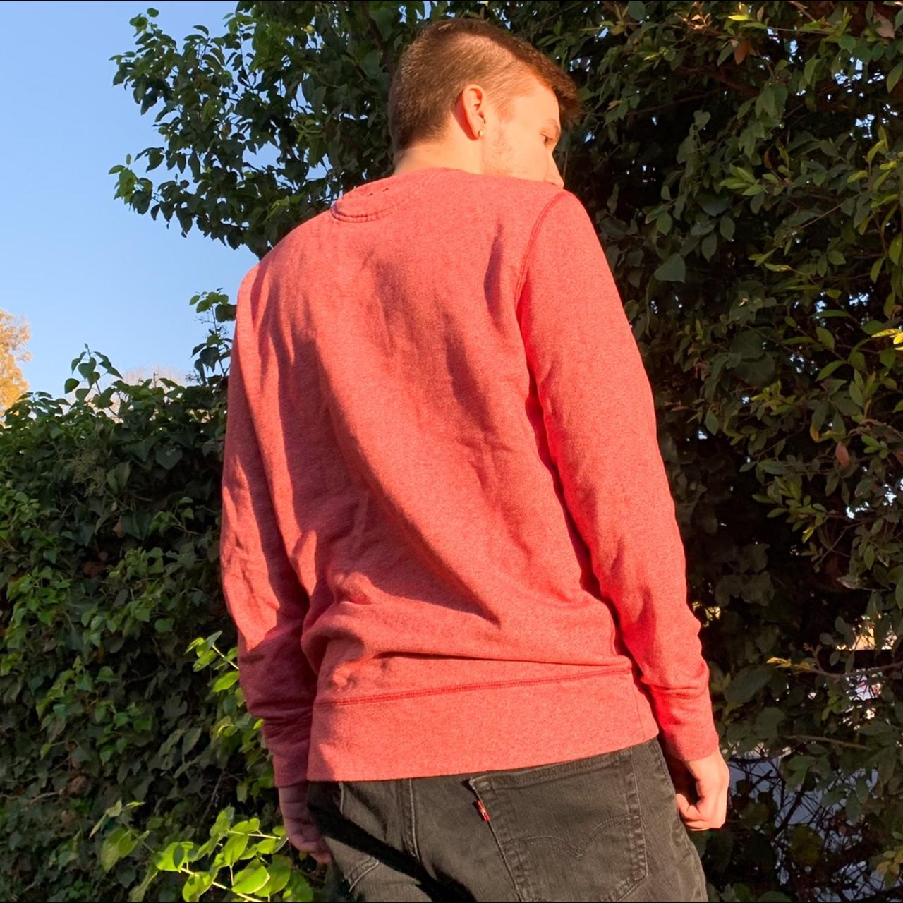 Converse Men's Pink and Red Jumper (3)
